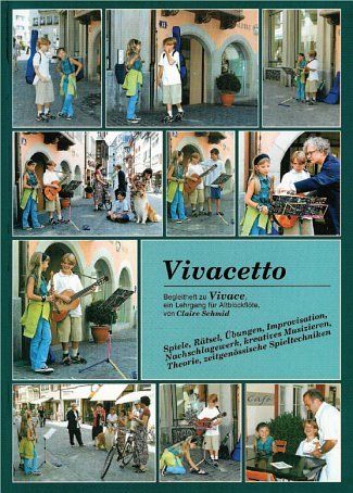 Vivacetto : Begleitheft zum Lehrgang Vivace für Altblockflöte Sheet Music