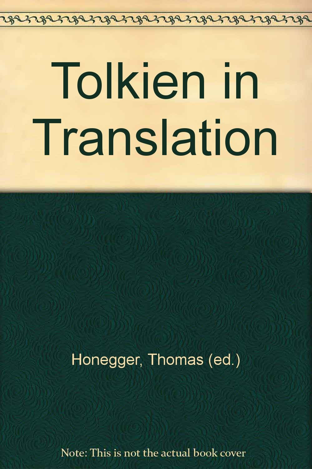 Tolkien in Translation (Cormare Series, No. 4) Books