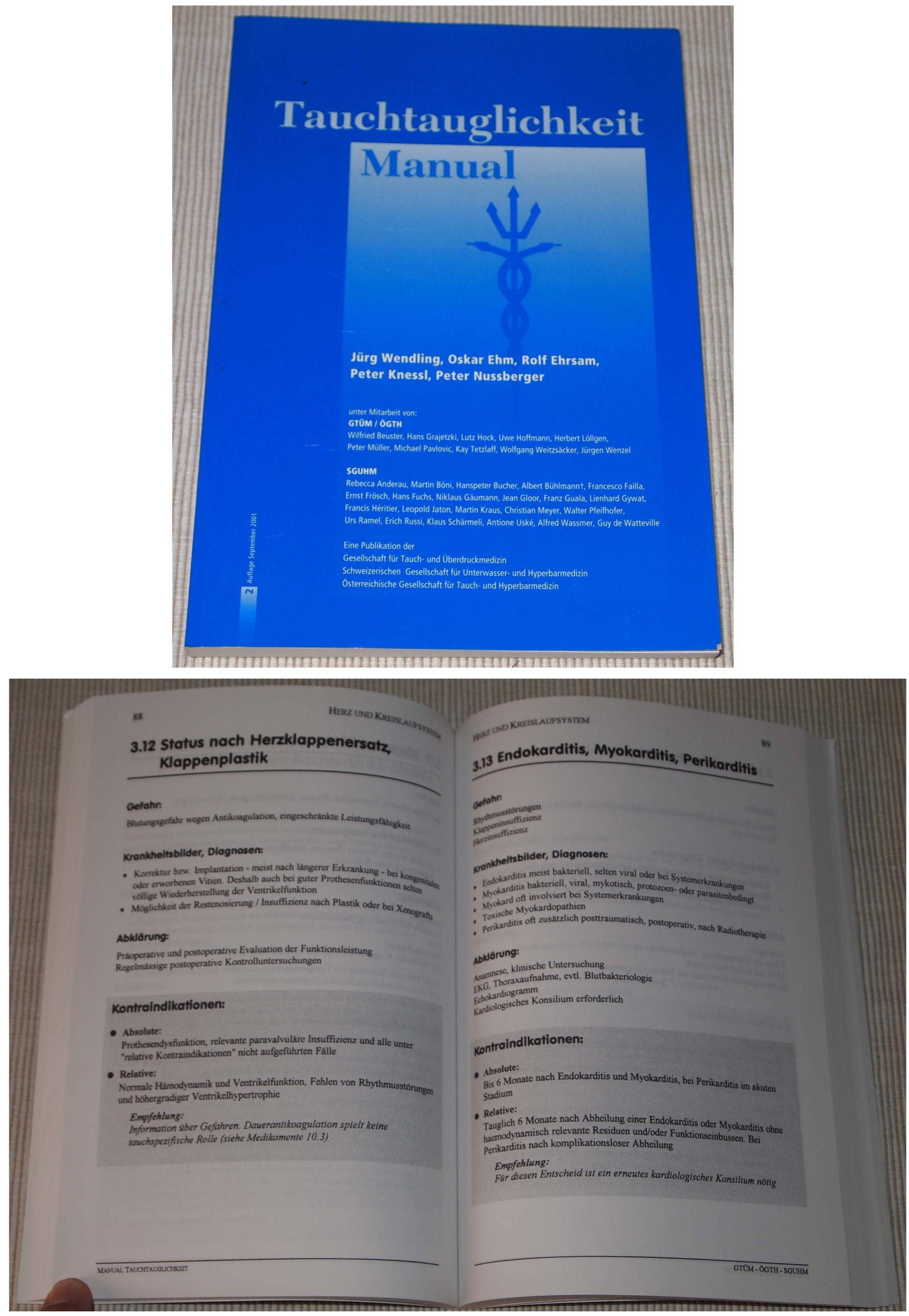 Tauchtauglichkeit Manual: Richtlinien für die Untersuchung von Sporttauchern der GTÜM (Deutschland), SGUHM (Schweiz) und ÖGTH (Österreich) Leisure & Fun