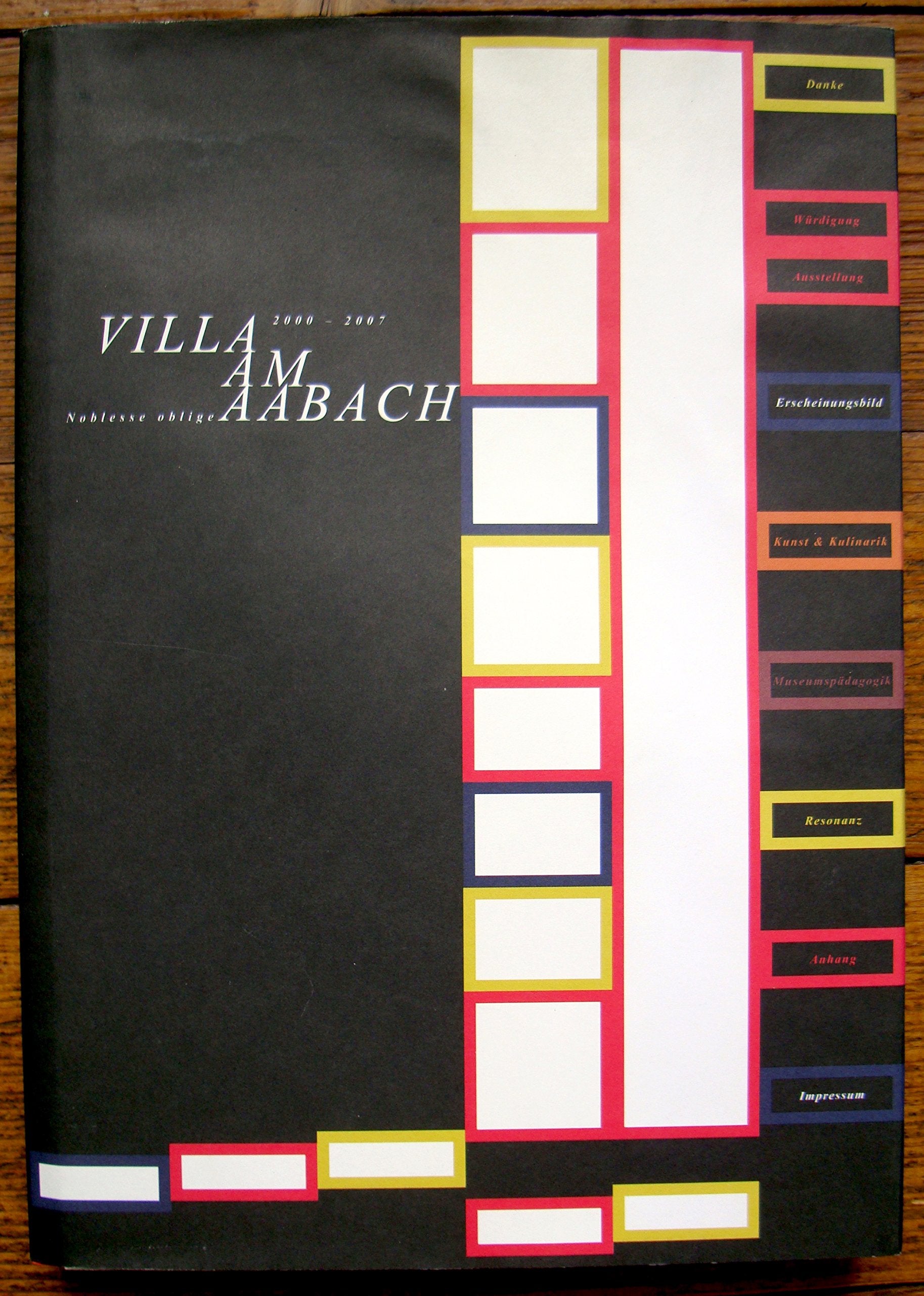 Villa am Aabach 2000-2007 – Noblesse oblige Books
