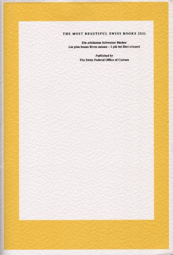 Product Image: The Most Beautiful Swiss Books 2011