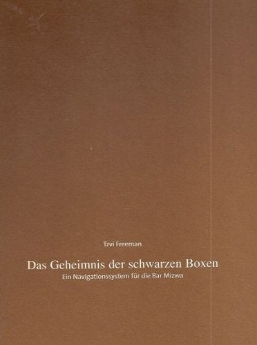 Das Geheimnis der schwarzen Boxen: Ein Navigationssystem für die Bar Mizwa Books
