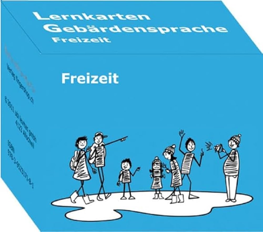 Lernkarten Gebärdensprache: Freizeit: 200 Lernkarten Deutschschweizerische Gebärdensprache Thema Freizeit Learning & Reference