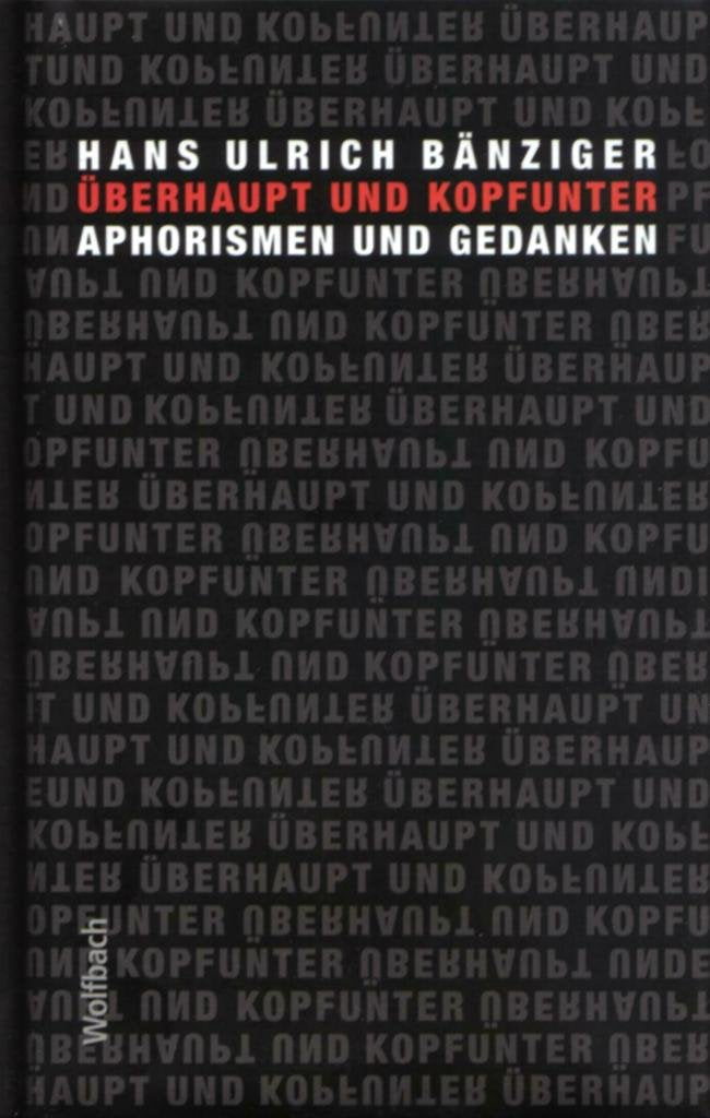Überhaupt und kopfunter book