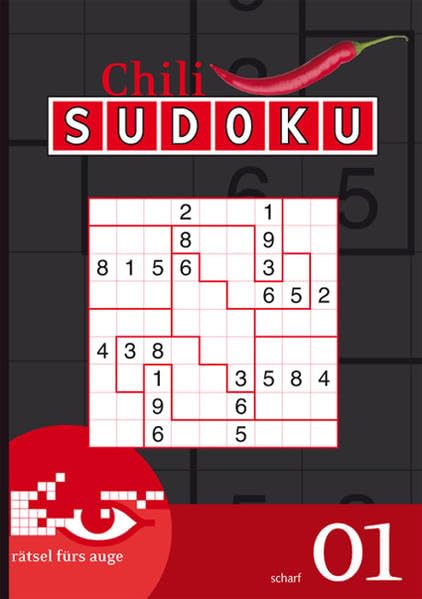 Chili Sudoku 01: Rätsel fürs Auge (Chili Sudoku Taschenbuch: Logik-Rätsel) Manga