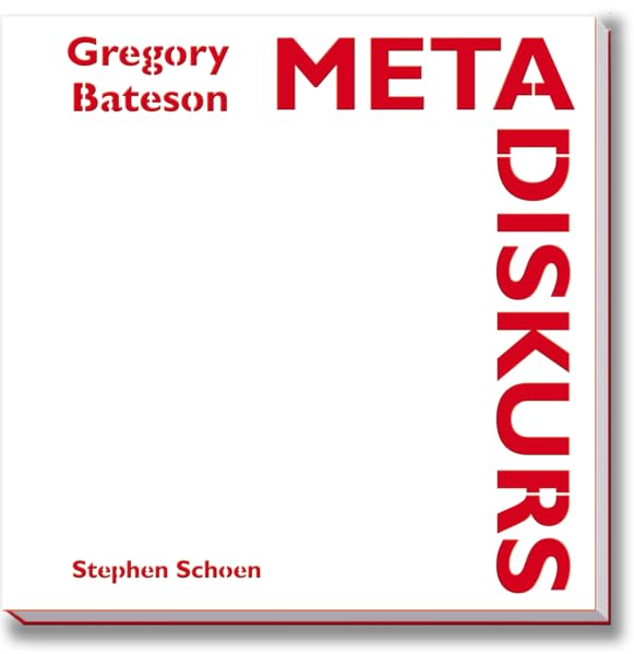 Product Image: Gregory Bateson: Metadiskurs