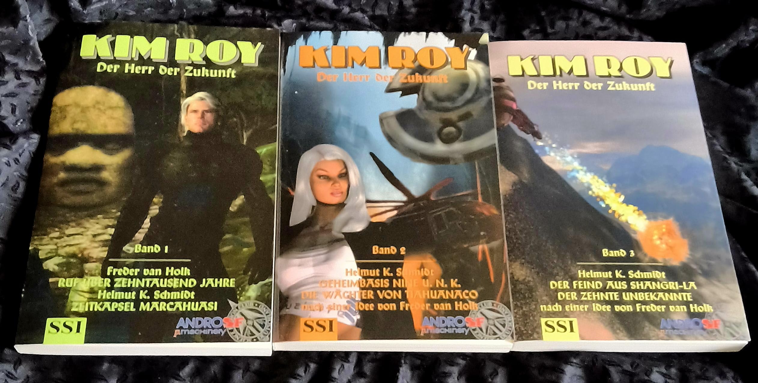 Kim Roy, der Herr der Zukunft 1: Ruf über Zehntausend Jahre / Zeitkapsel Marcahuasi Contemporary literature