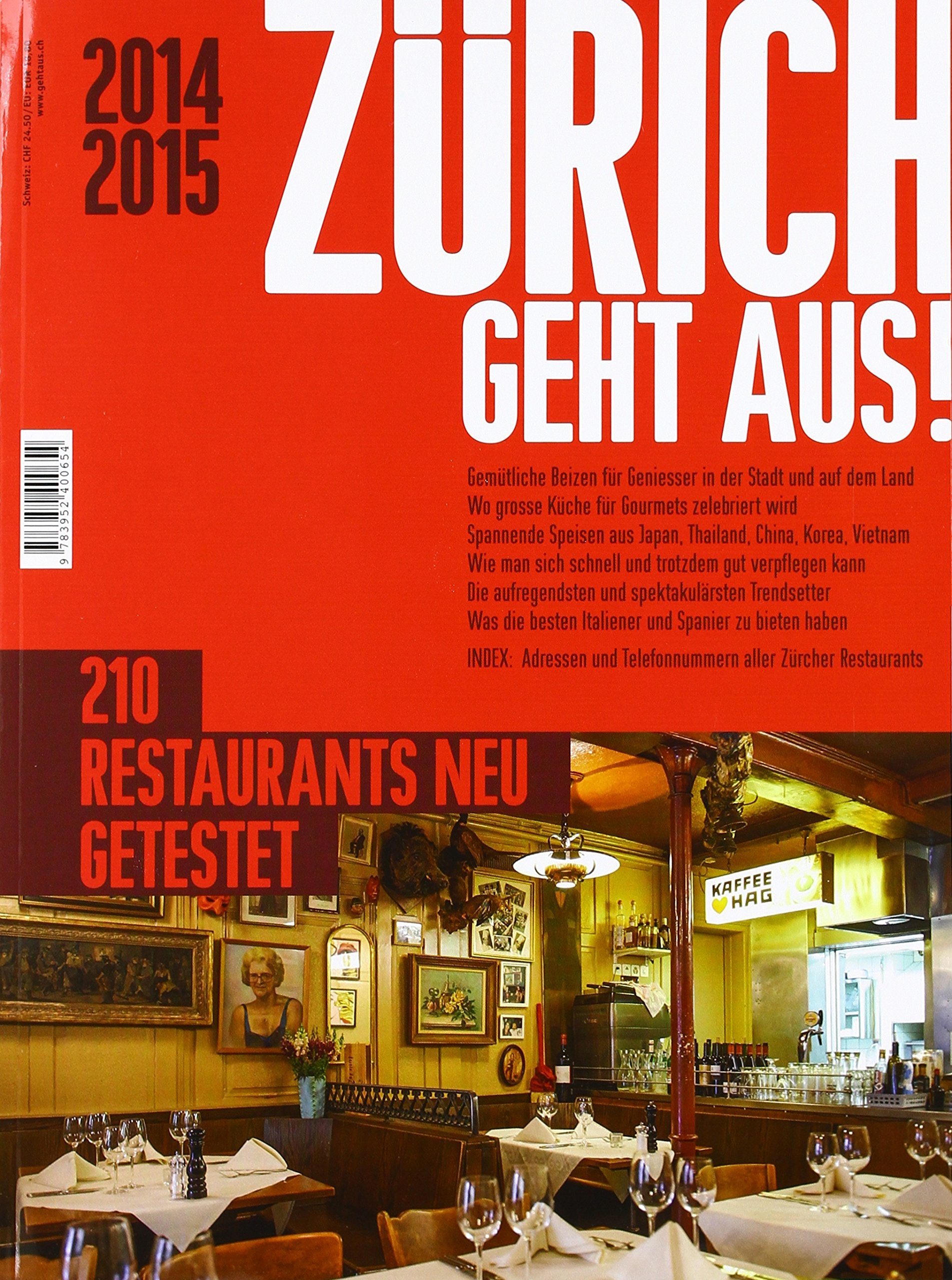 Product Image: Zürich geht aus! 2014/15