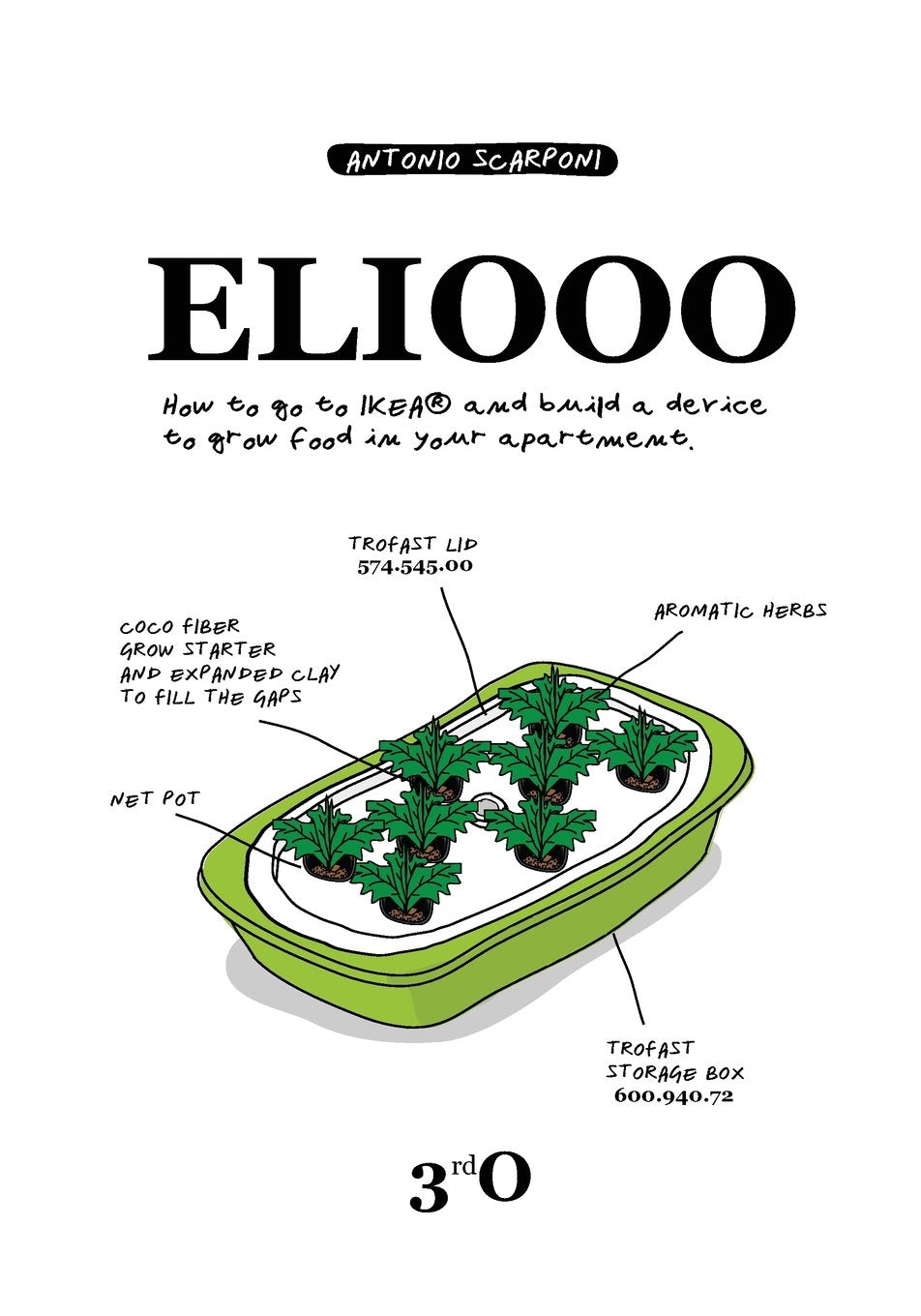 Eliooo: How to go to IKEA and build a device to grow food in your apartment Garden & Plants