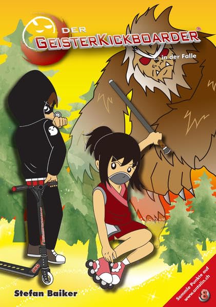 Der Geisterkickboarder Band 8: ....in der Falle Novels & Short Stories