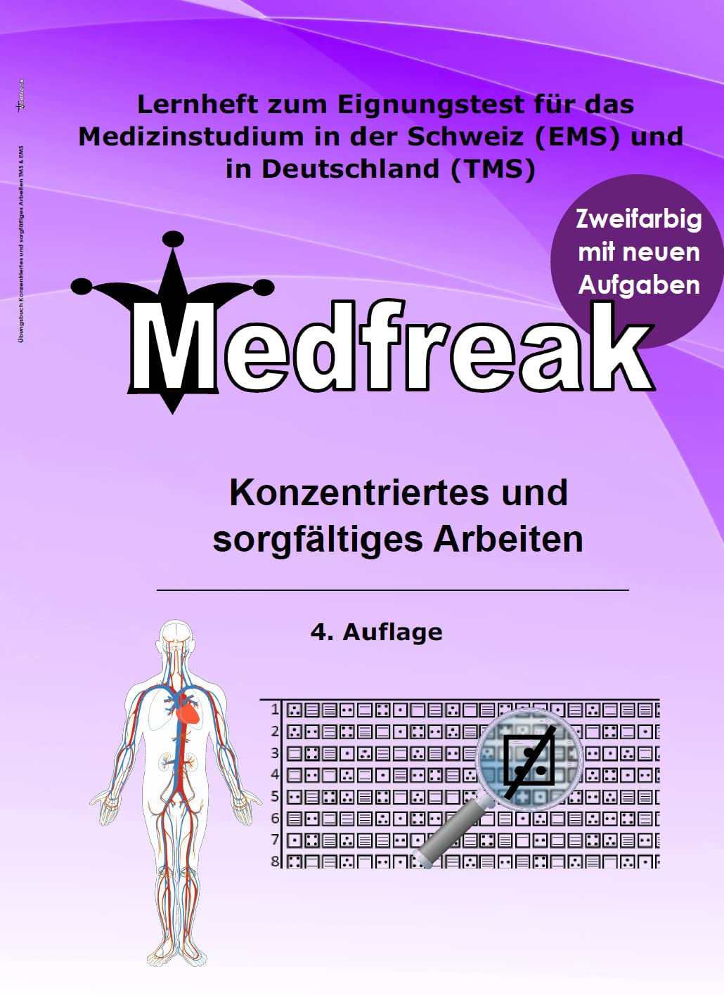 Übungsbuch konzentriertes und sorgfältiges Arbeiten TMS & EMS Medicine