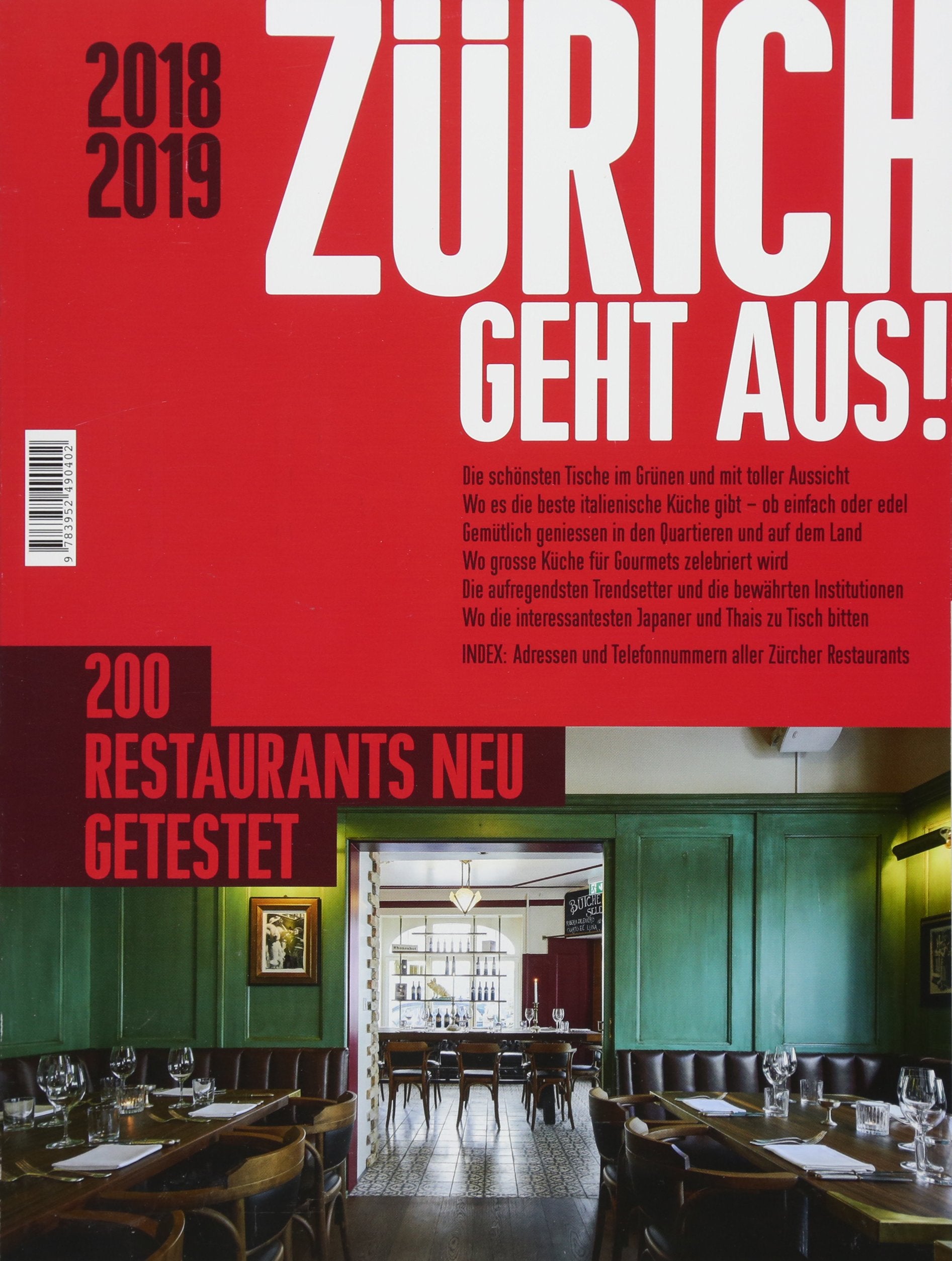 Product Image: Zürich Geht Aus! 2018/2019