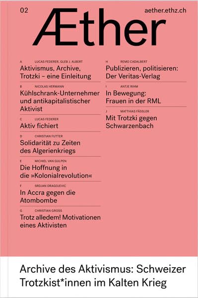 Archive des Aktivismus: Schweizer Trotzkist*innen im Kalten Krieg (Æther) Politics & History