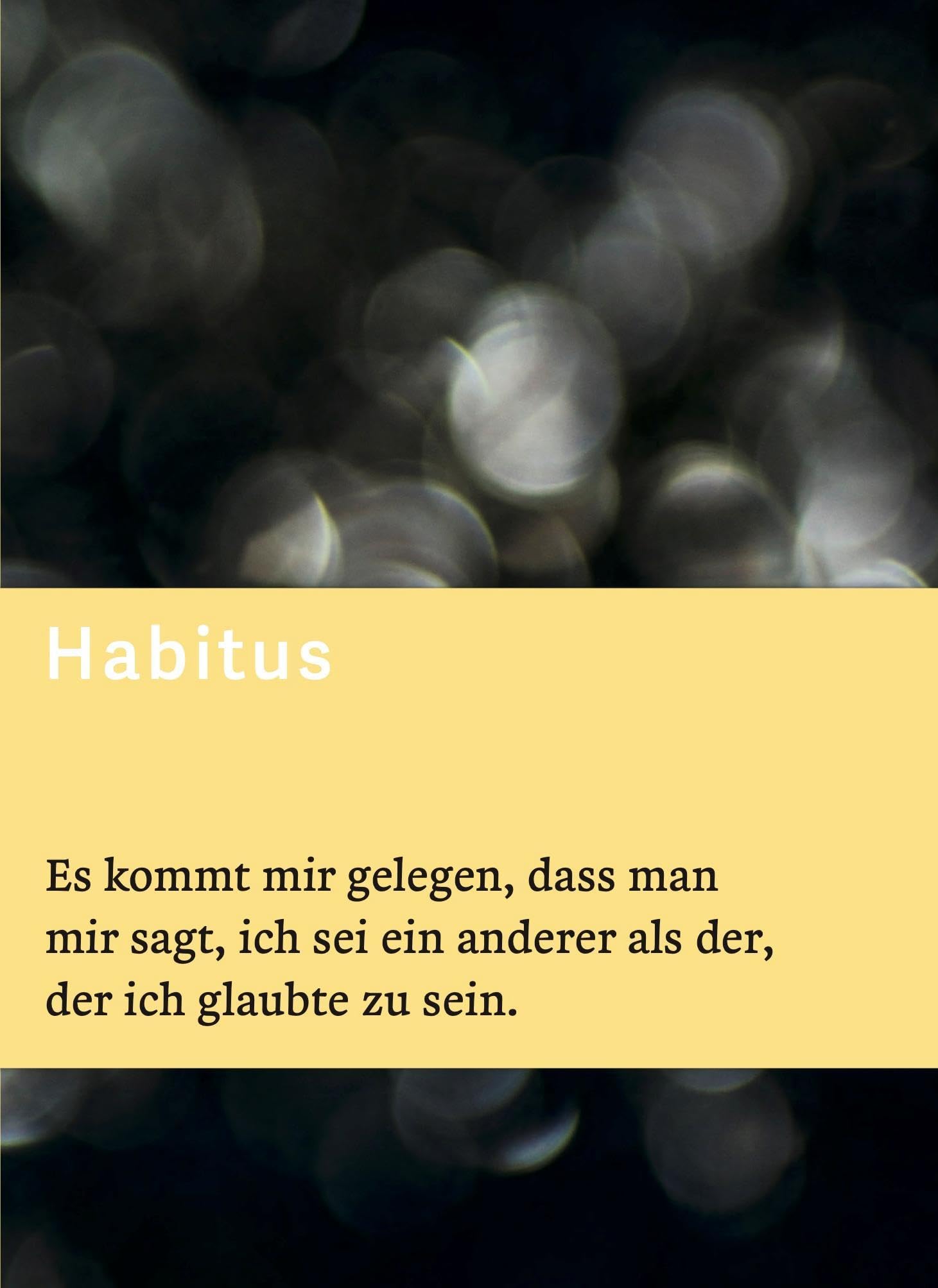 Product Image: HABITUS