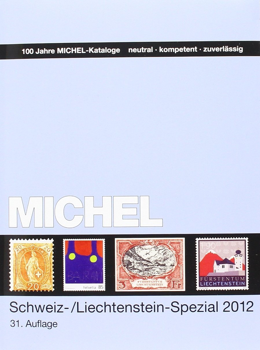 Schweiz/Liechtenstein-Spezial Katalog 2012 - in Farbe, inkl. Ganzsachen Hobbies & Crafts