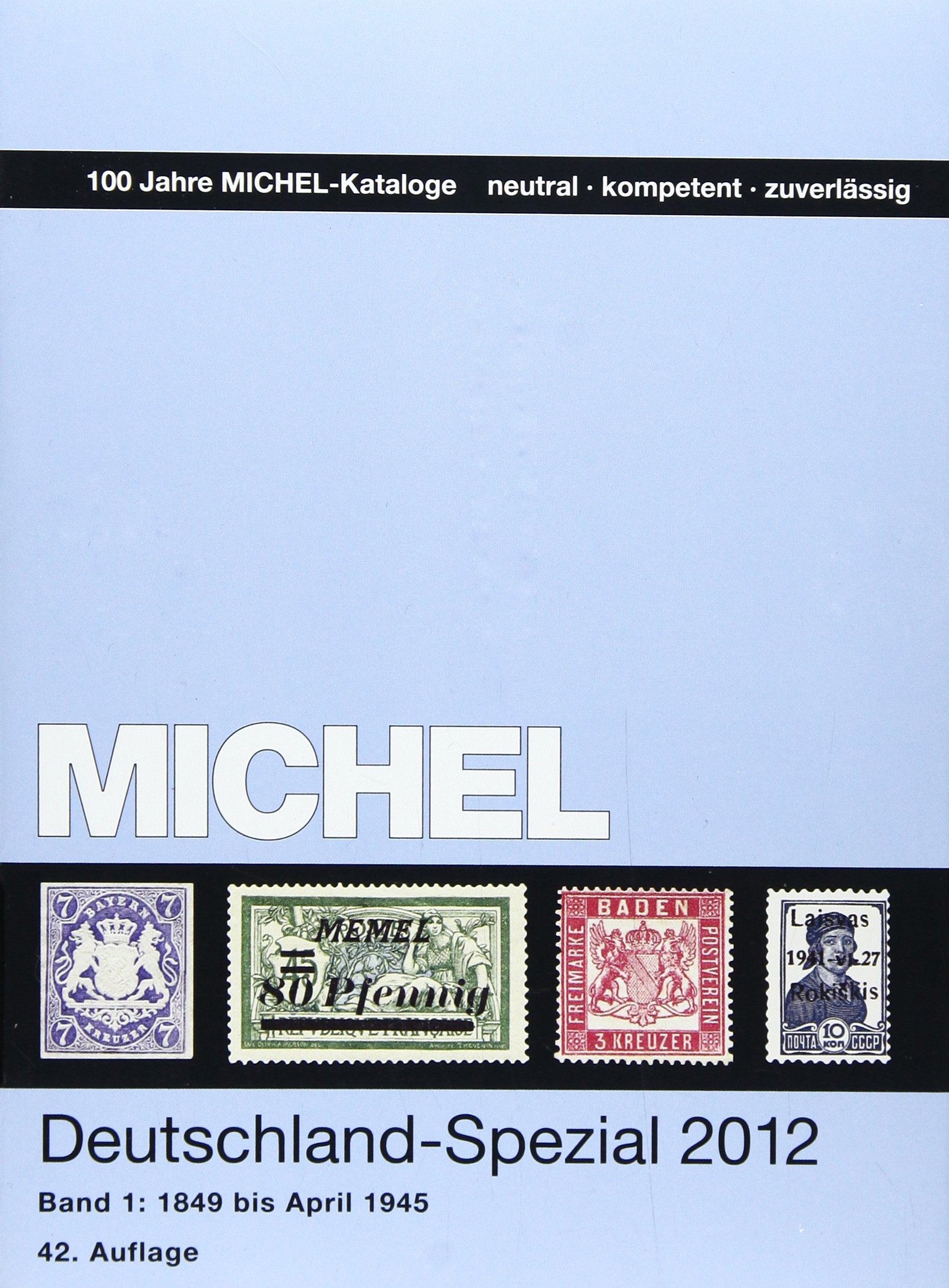 Deutschland-Spezial-Katalog 2012, Band 1 - in Farbe Hobbies & Crafts