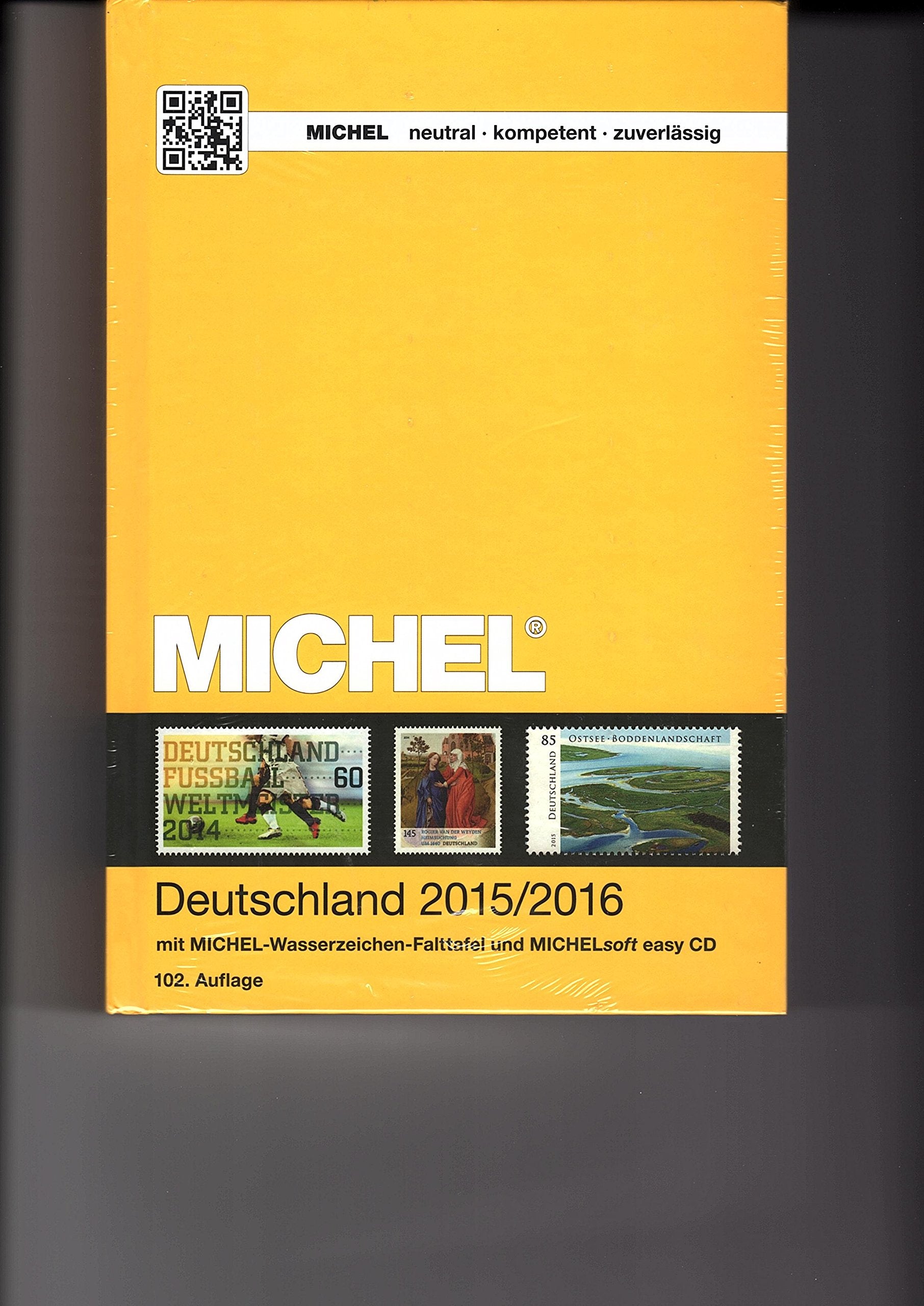 MICHEL-Katalog Deutschland 2015/2016 (mit CD): in Farbe Hobbies & Crafts
