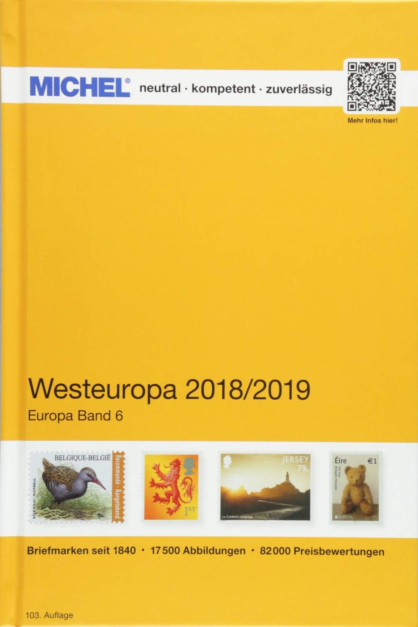 Westeuropa 2018/2019 (EK 6) (MICHEL-Europa) (MICHEL-Europa / EK) Hobbies & Crafts