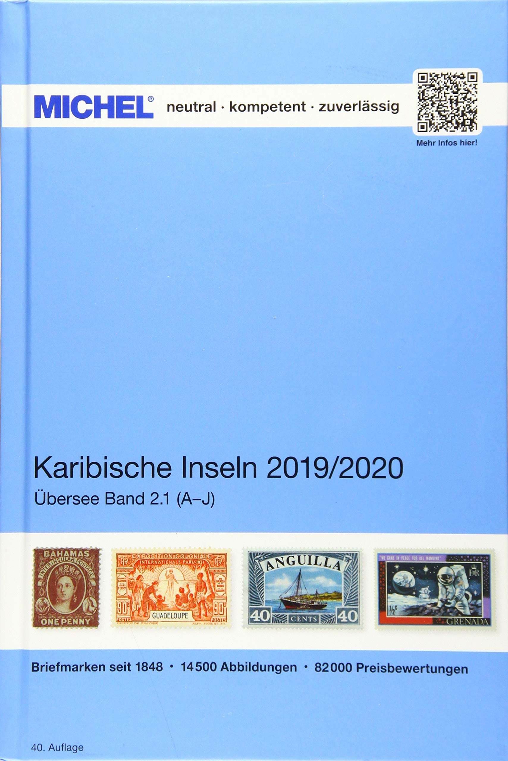 MICHEL Karibische Inseln A-J 2019/2020 - ÜK 2.1 (MICHEL-Übersee: ÜK) Hobbies & Crafts
