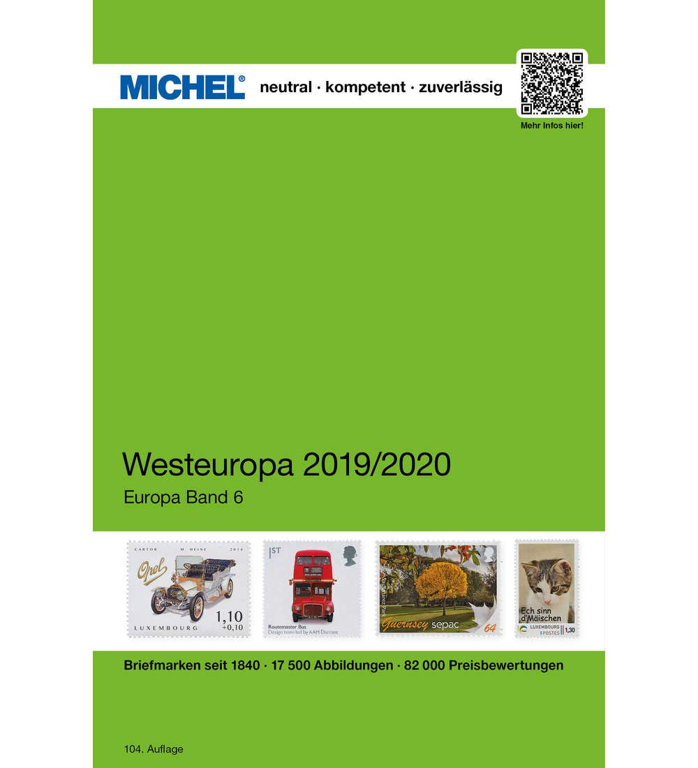 Westeuropa 2019/2020: Europa Teil 6 (MICHEL-Europa / EK) Hobbies & Crafts