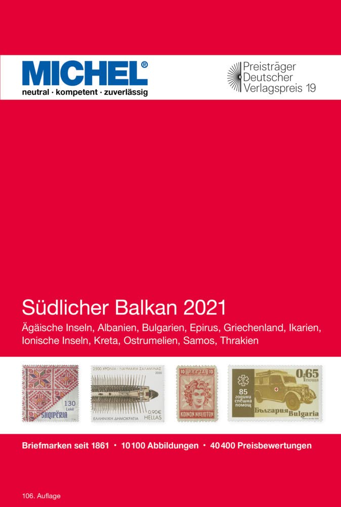 Südlicher Balkan 2021: Europa Teil 7 (MICHEL-Europa: EK7) Hobbies & Crafts