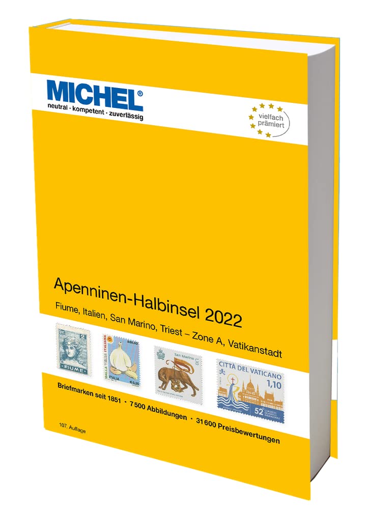 MICHEL Europa 5 - Apenninen-Halbinsel 2022: Europa Teil 5 (MICHEL-Europa: EK) Hobbies & Crafts
