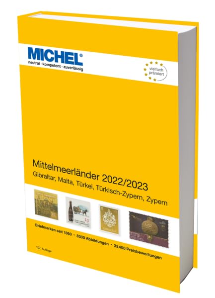 Mittelmeerländer 2022/2023: Europa Teil 9 (MICHEL-Europa: EK) Hobbies & Crafts