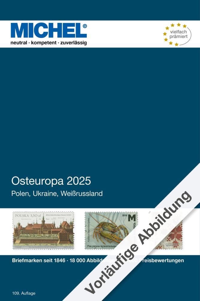 Osteuropa 2024/2025: Europa Teil 15 (MICHEL-Europa: EK) Hobbies & Crafts