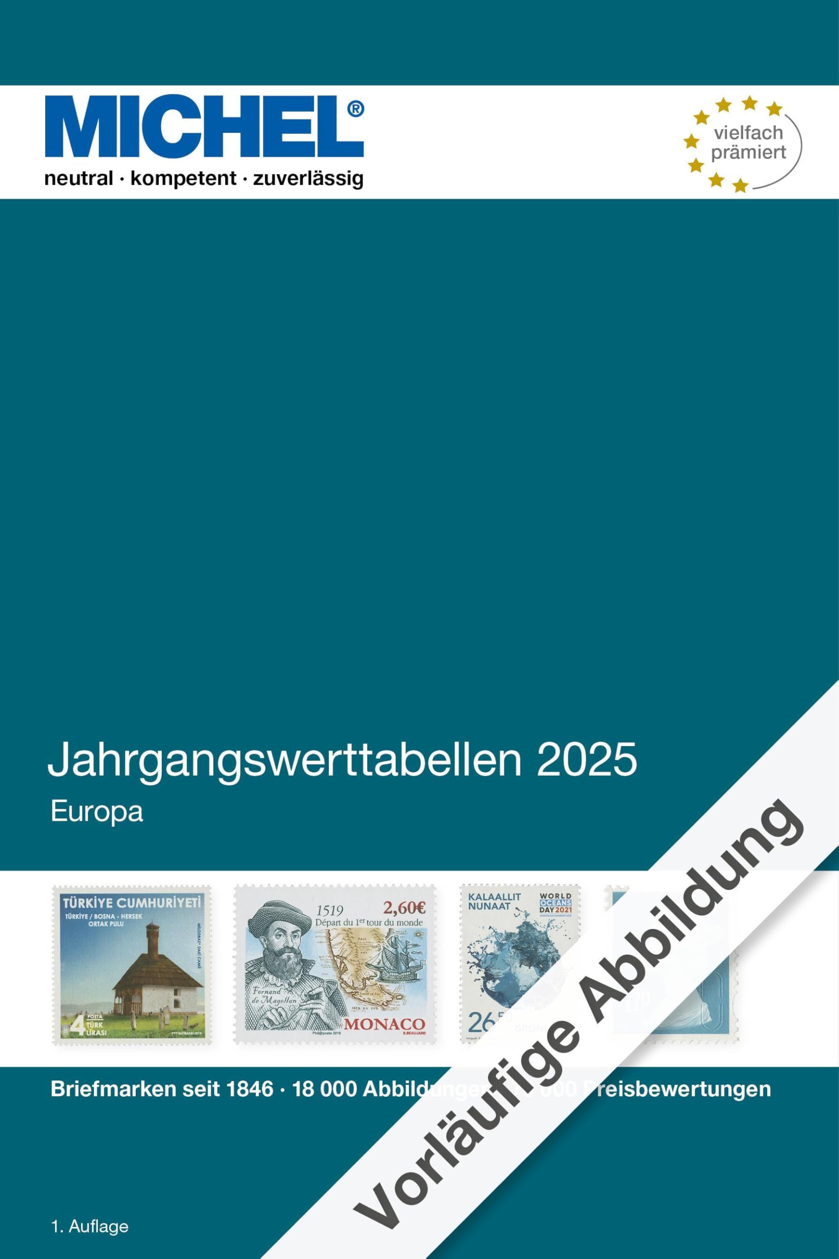 Jahrgangswerttabellen Europa Hobbies & Crafts