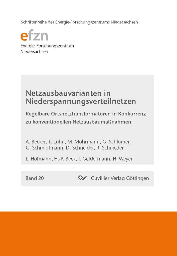 Netzausbauvarianten in Niederspannungsverteilnetzen Business & Technology