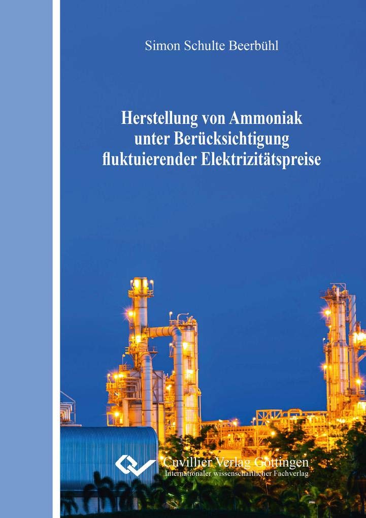 Herstellung von Ammoniak unter Berücksichtigung fluktuierender Elektrizitätspreise Law