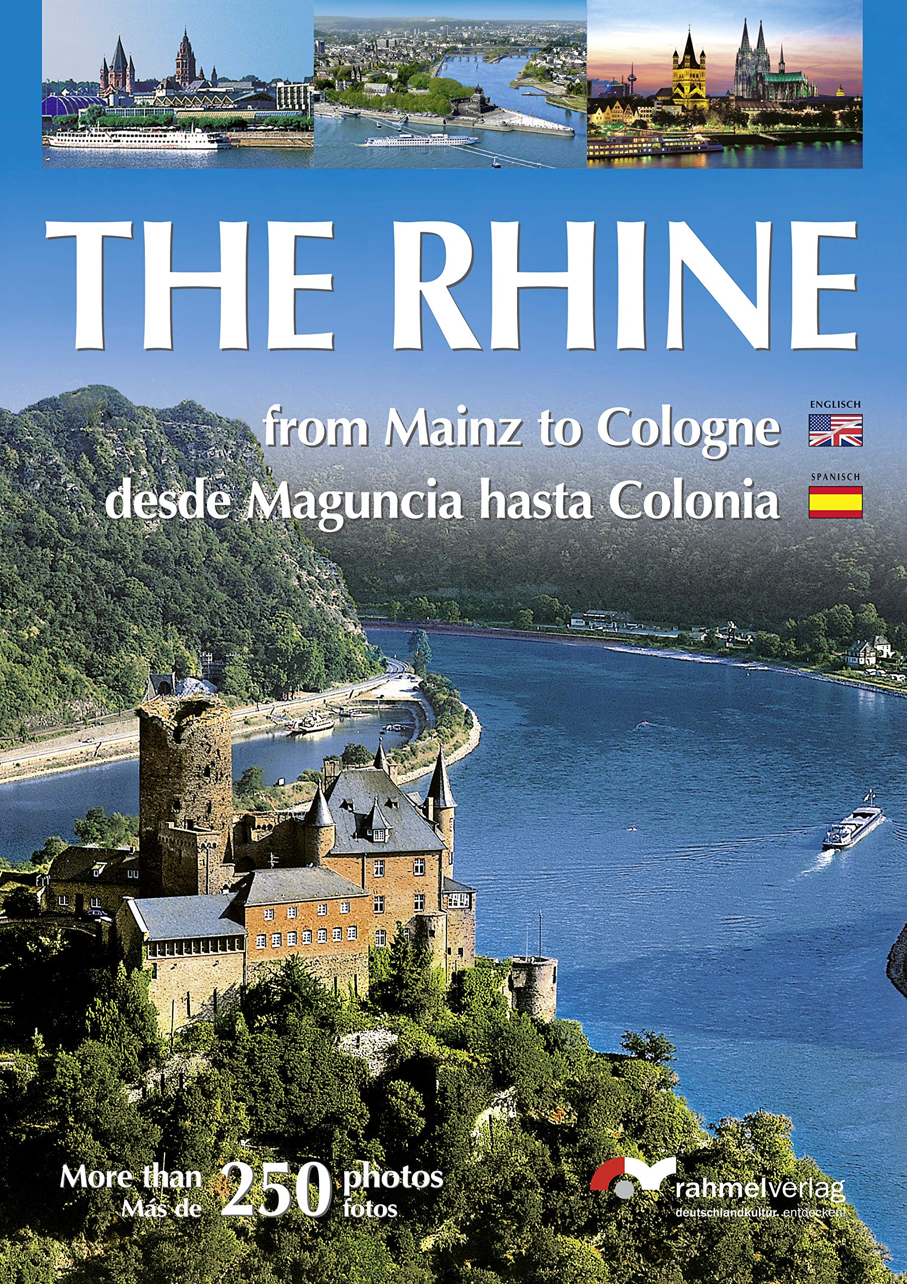 XXL-Book Rhine - The Rhine from Mainz to Cologne - desde Maguncia hasta Colonia Leisure, Home & Garden