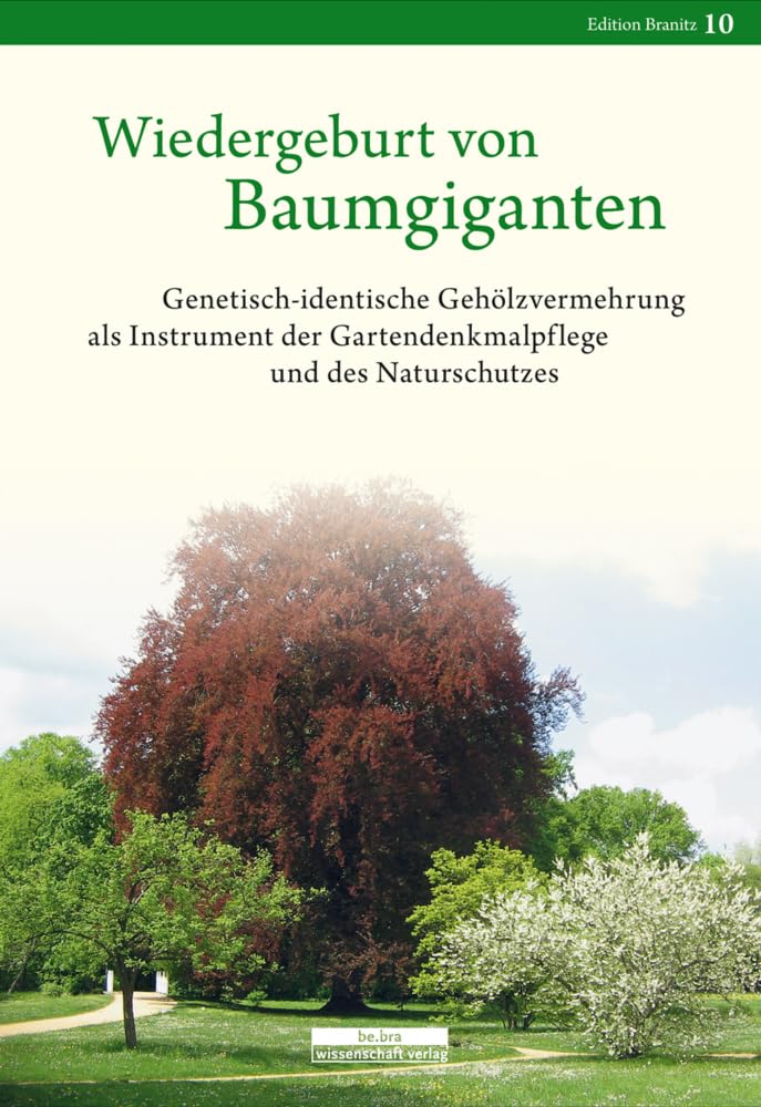 Wiedergeburt von Baumgiganten: Genetisch-identische Gehölzvermehrung als Instrument der Gartendenkmalpflege und des Naturschutzes: Vermehrung ... und des Naturschutzes (edition branitz) Film, Art & Culture