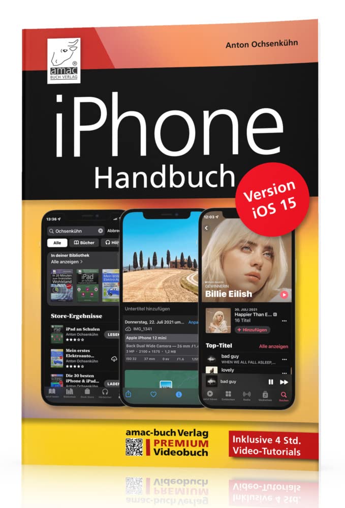 iPhone Handbuch für die Version iOS 15 Computer Science