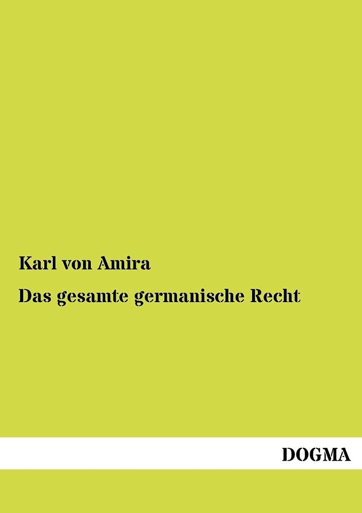 Das gesamte germanische Recht Law