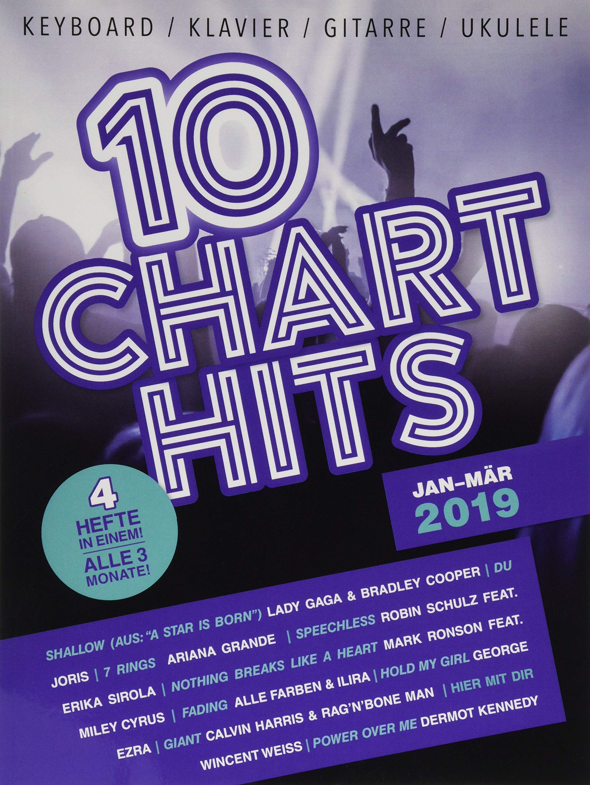 10 Charthits - Jan bis Mär 2019 Sheet Music