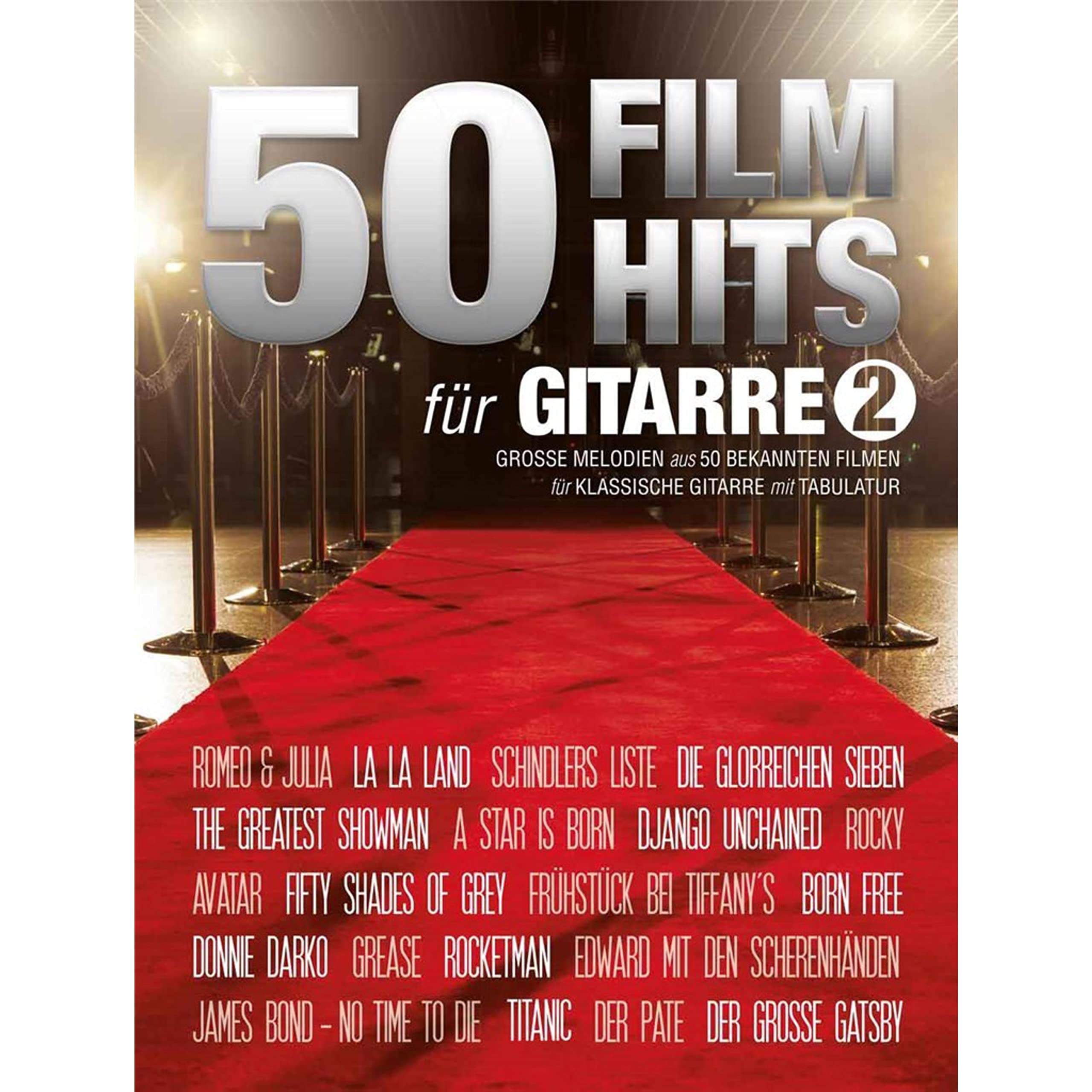 50 Filmhits für Gitarre 2. Sheet Music