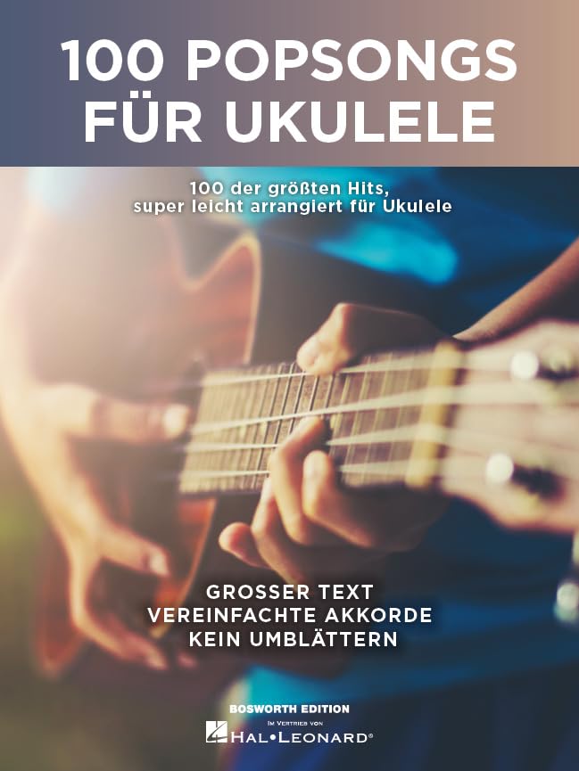 100 Popsongs für Ukulele. Sheet Music