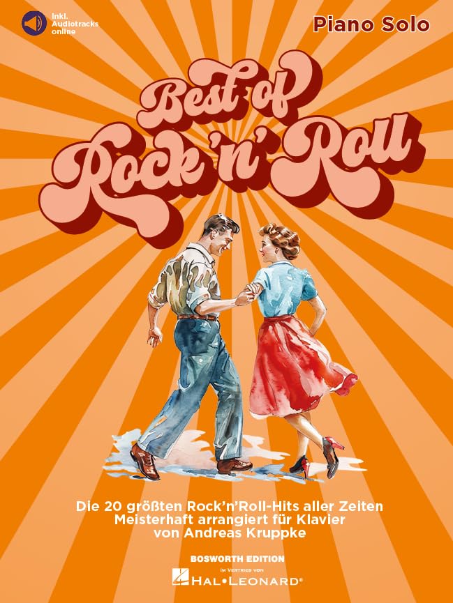 Best of Rock'n'Roll. Klavier Solo. Enthält Online-Audio Sheet Music