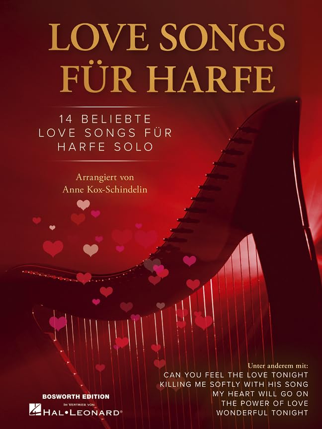 Love Songs für Harfe . Sheet Music