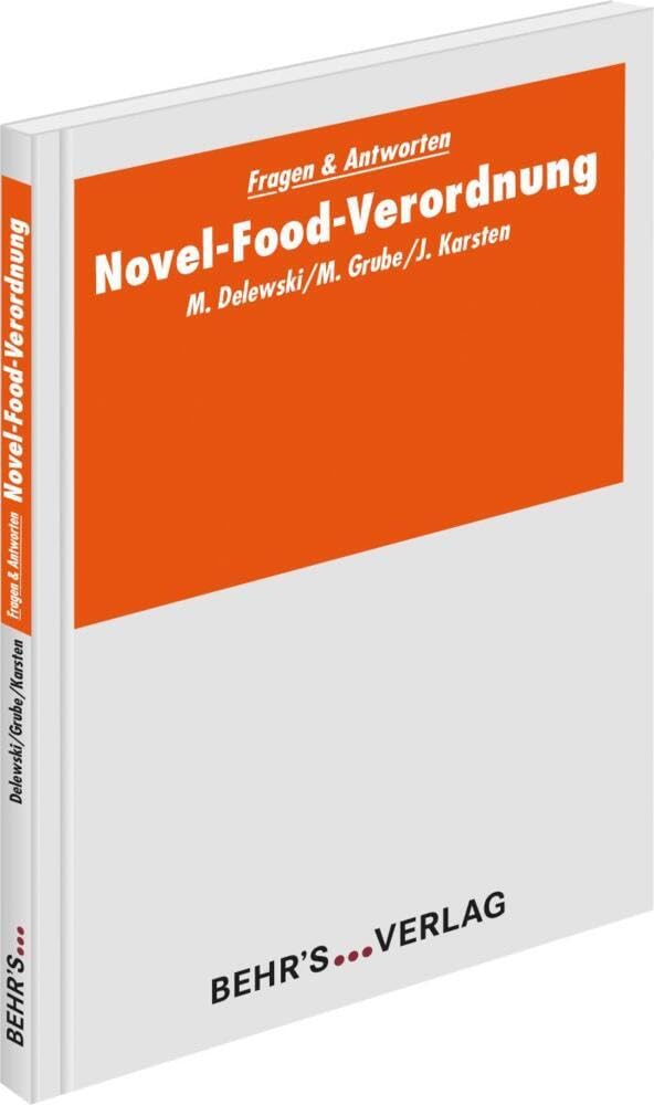 Novel-Food-Verordnung book
