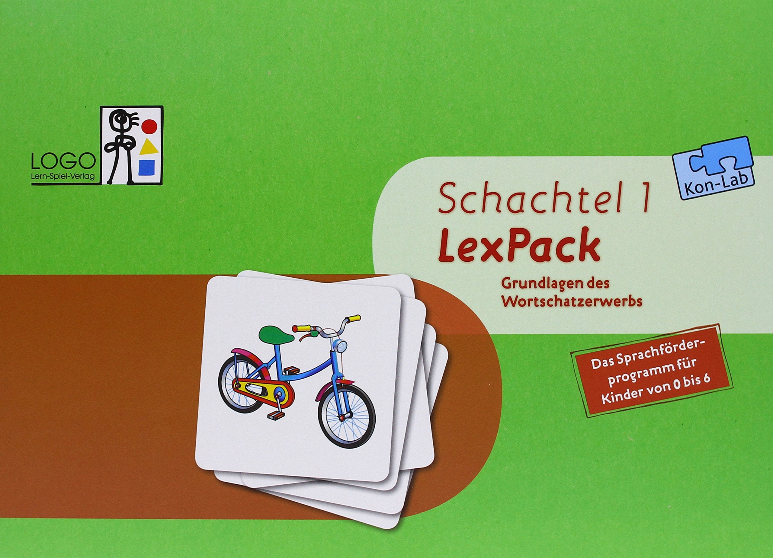 KonLab LexPack. Schachtel 1: Grundlagen des Wortschatzerwerbs. Das Sprachförderprogramm für Kinder von 0 bis 6 book