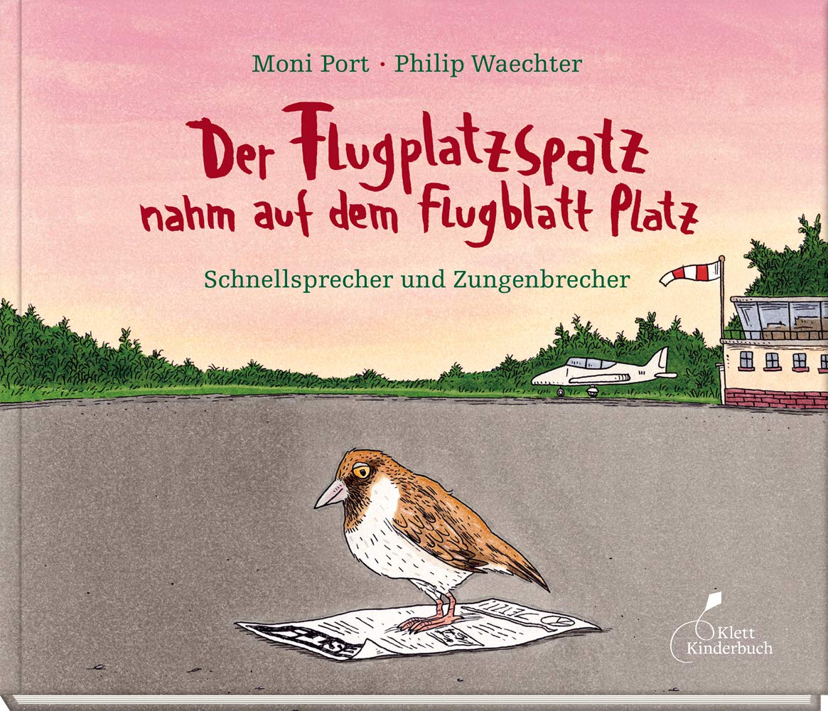 Der Flugplatzspatz nahm auf dem Flugblatt Platz Humour & Satire