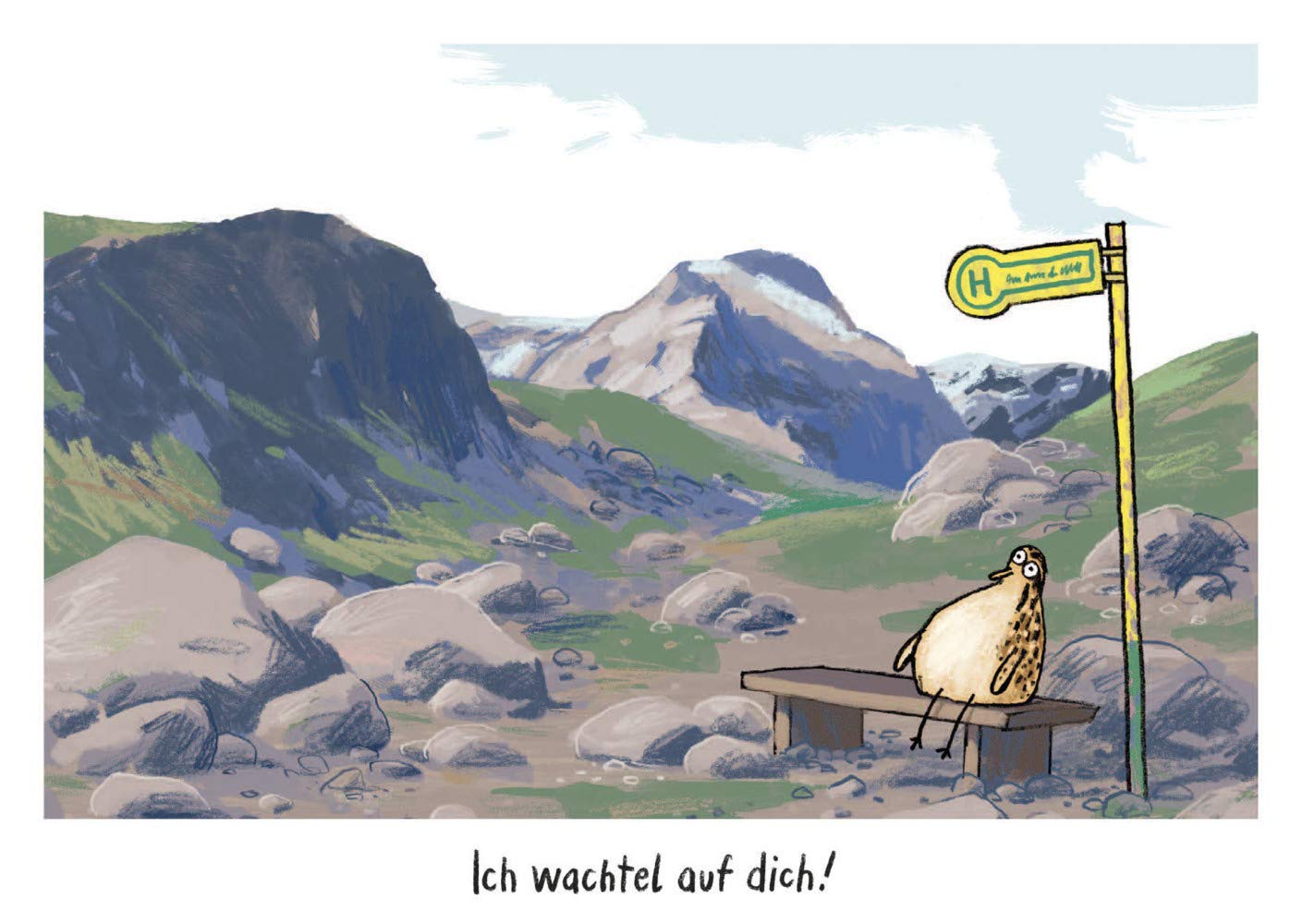 Warum heißt der Löwe Löwe? - Postkartenset "Wachtel": VE 10 Ex. Humour & Satire