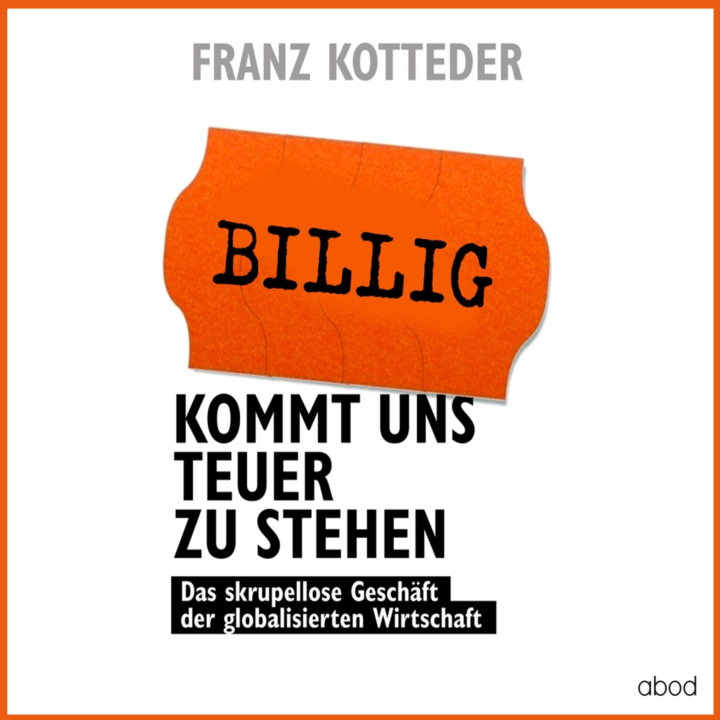 Billig kommt uns teuer zu stehen Books