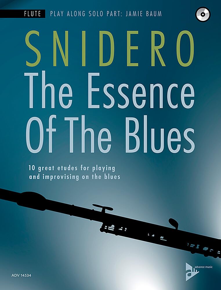 The Essence Of The Blues Flute: 10 great etudes for playing and improvising on the blues. Flöte. Sheet Music