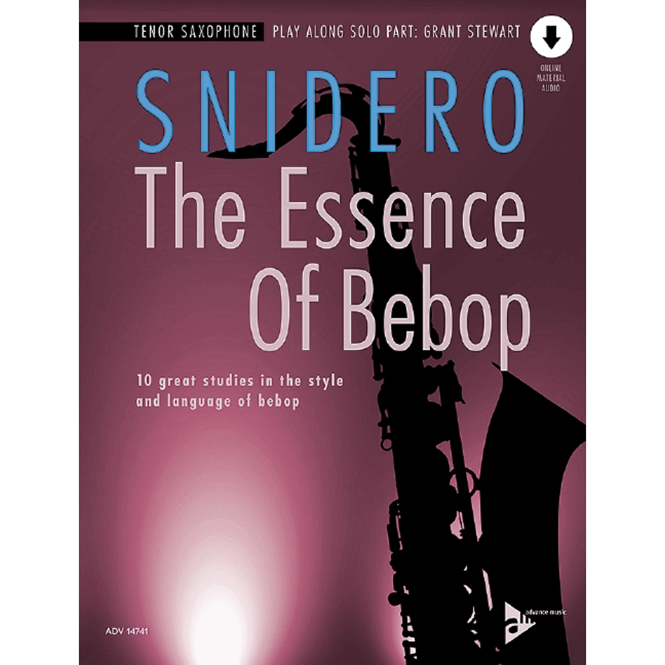 The Essence Of Bebop Tenor Saxophone: 10 great studies in the style and language of bebop. Tenor-Saxophon. Sheet Music