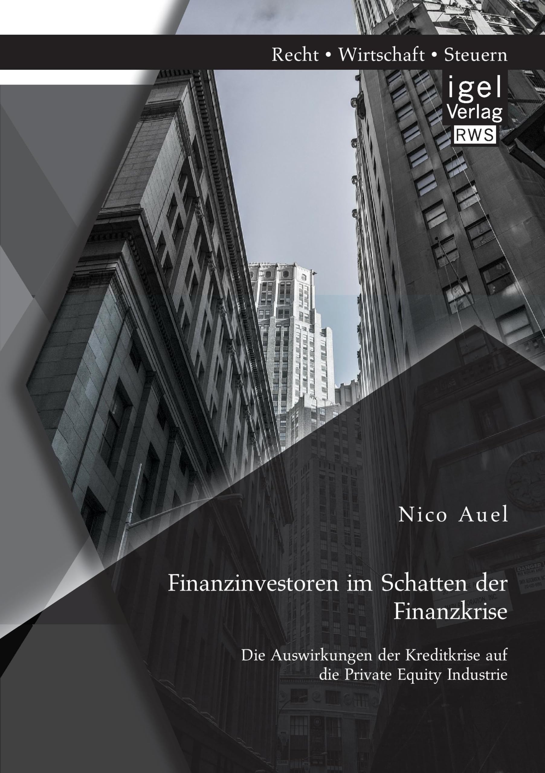 Finanzinvestoren im Schatten der Finanzkrise: Die Auswirkungen der Kreditkrise auf die Private Equity Industrie Business, Finance & Career