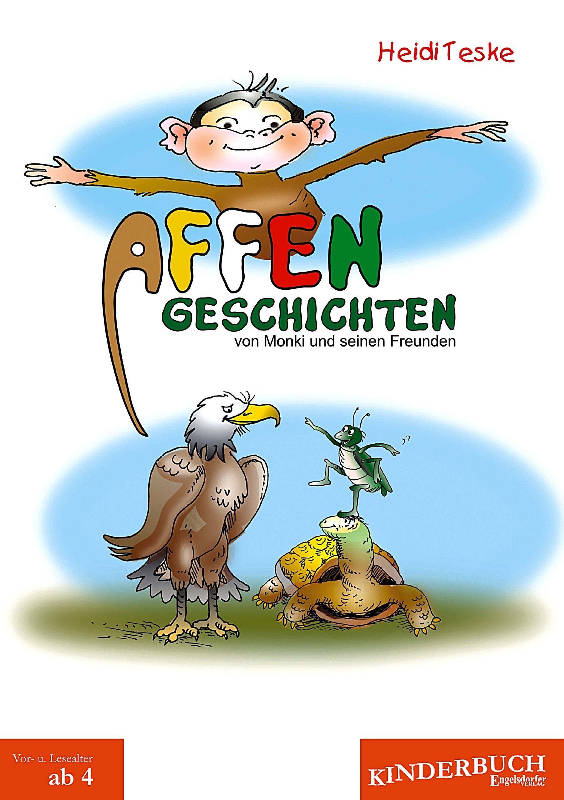 Affengeschichten von Monki und seinen Freunden Children's books