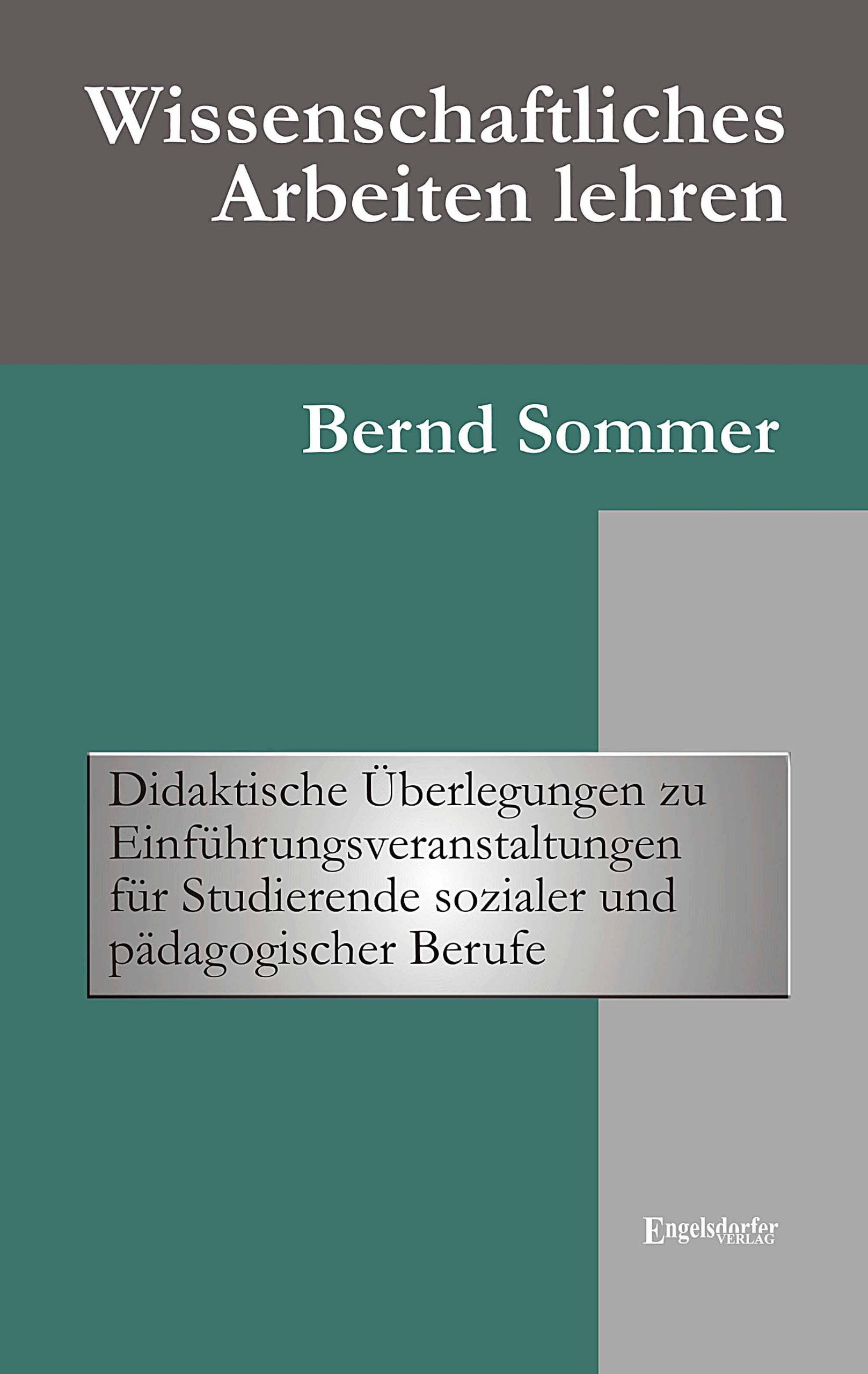 Wissenschaftliches Arbeiten lehren General education